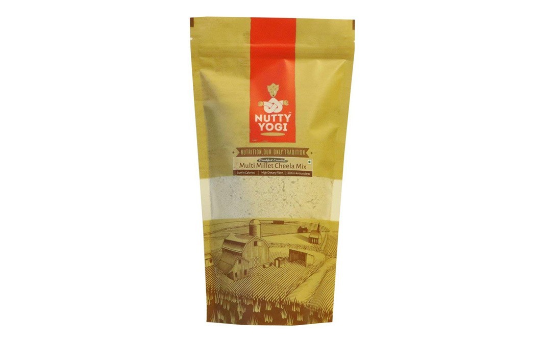 Nutty Yogi Multi Millet Cheela Mix    Pack  400 grams